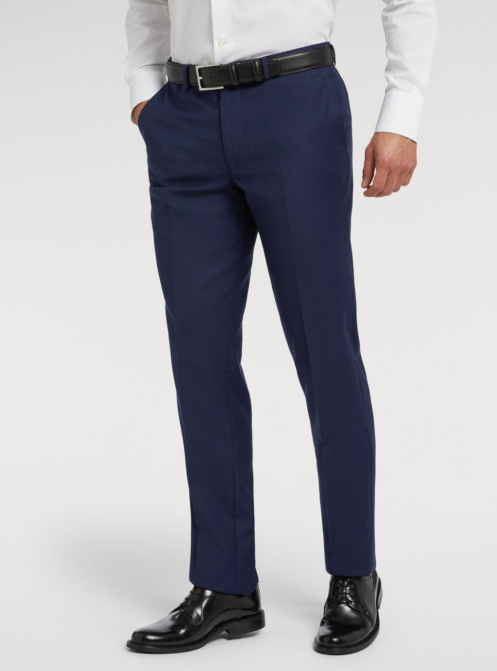 Pantaloni uomo eleganti tinta unita-0