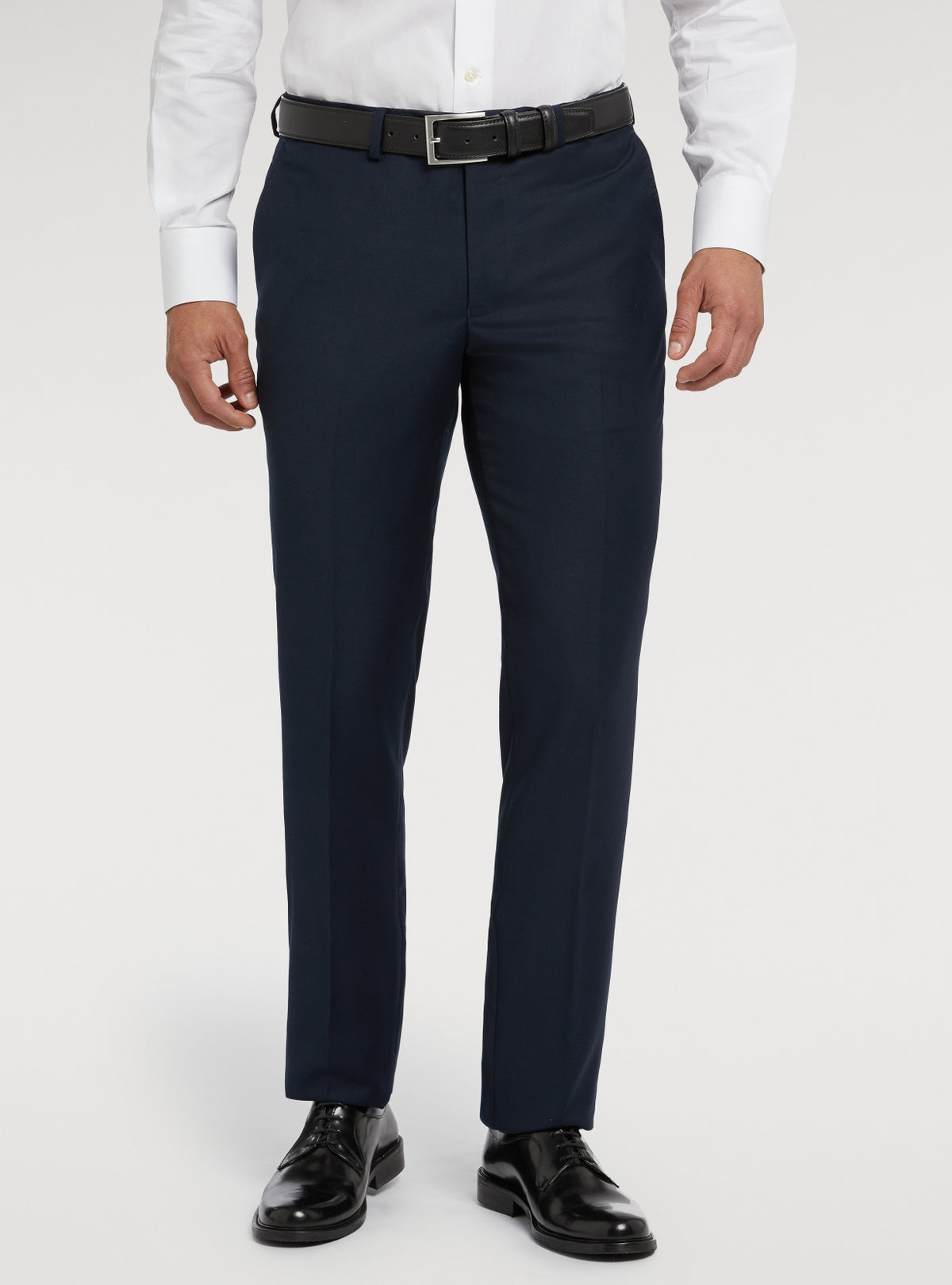 Pantaloni uomo eleganti tinta unita-0
