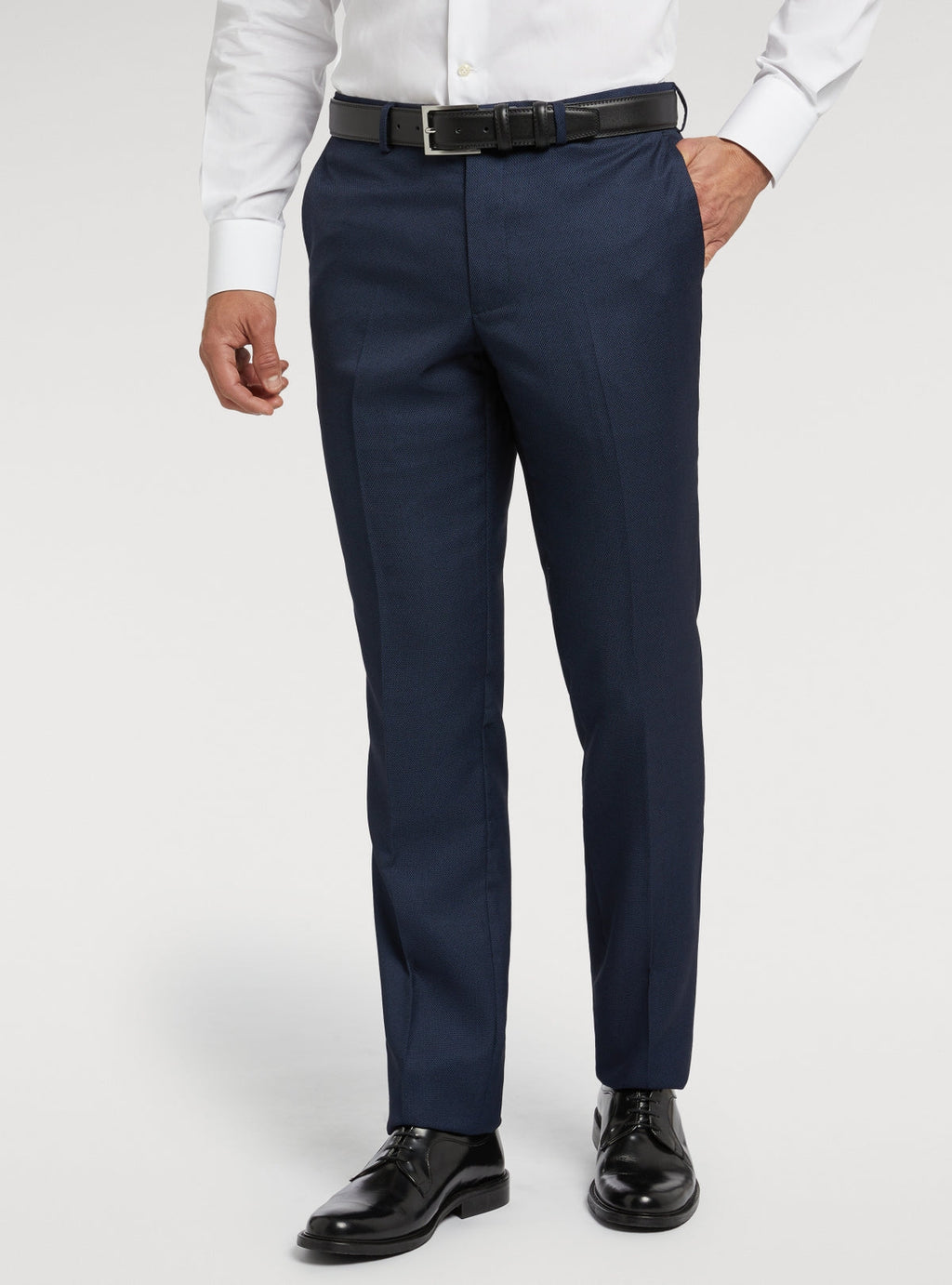 Pantaloni eleganti uomo occhio di pernice-0