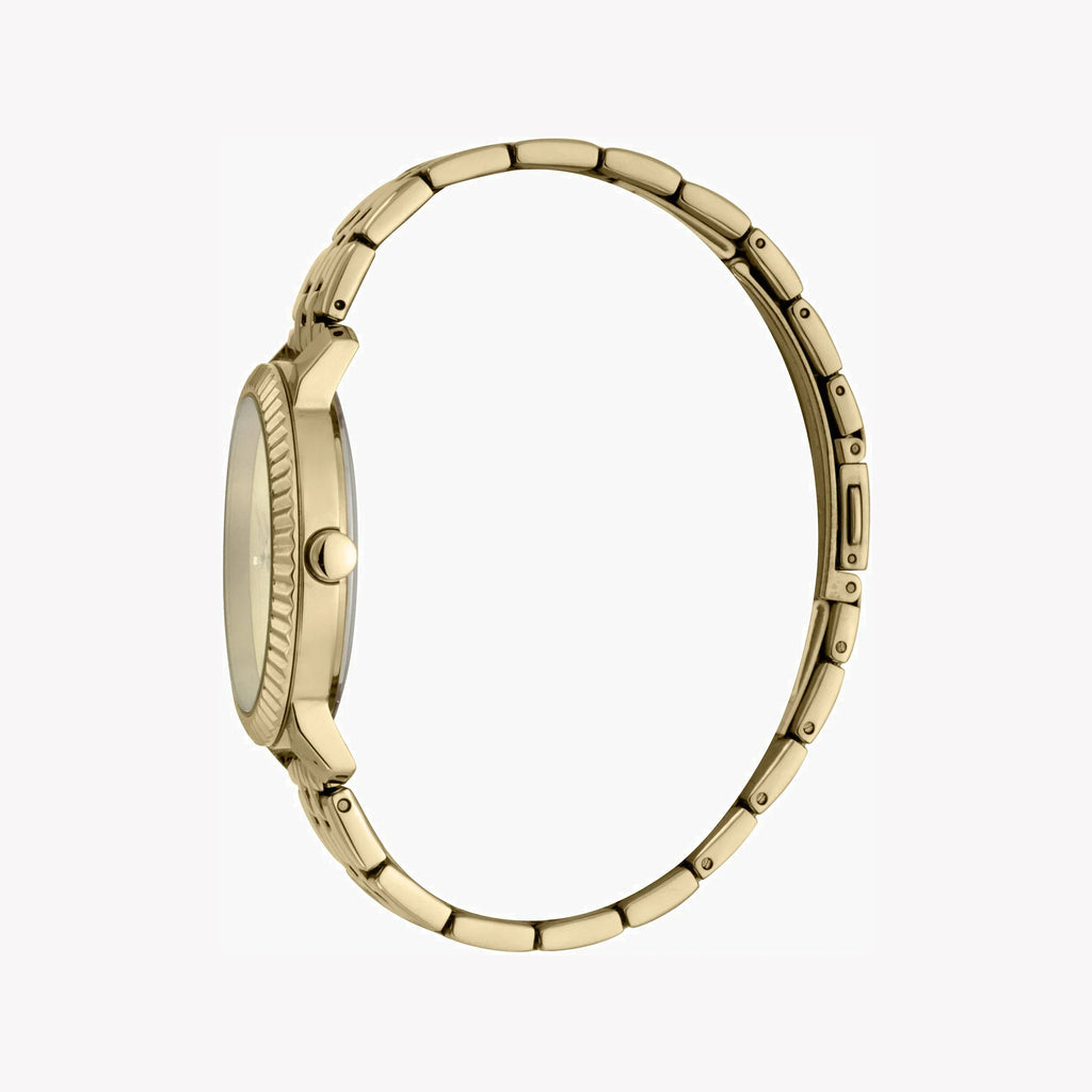 Esprit Women's Gold Watch, Champagne Dial | ES1L185M0065-1