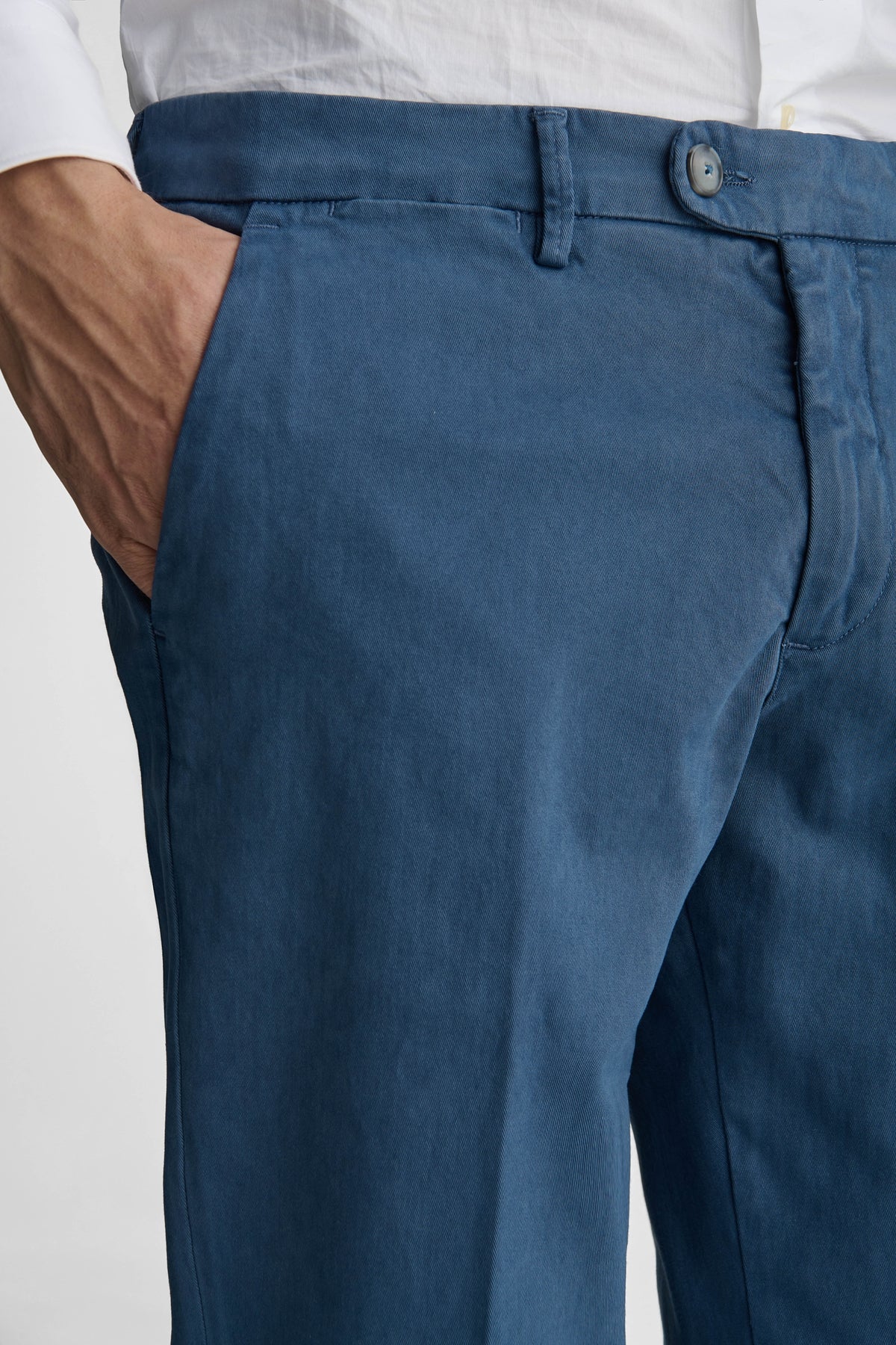 Pantalone chinos tasca America in cotone-2