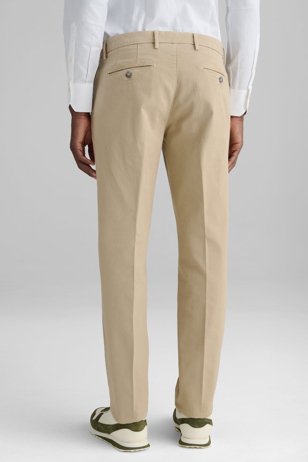 Pantalone chinos tasca America in cotone-3