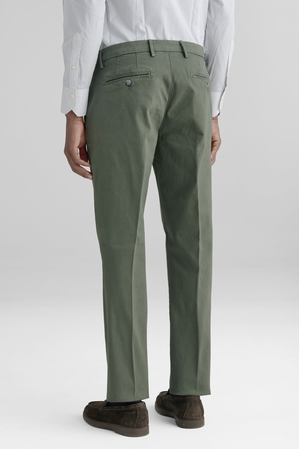 Pantalone chinos tasca America in cotone-3