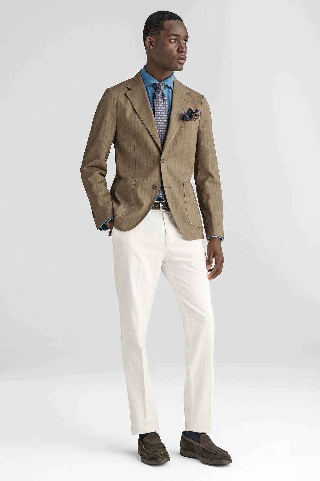 Giacca uomo spigata-1