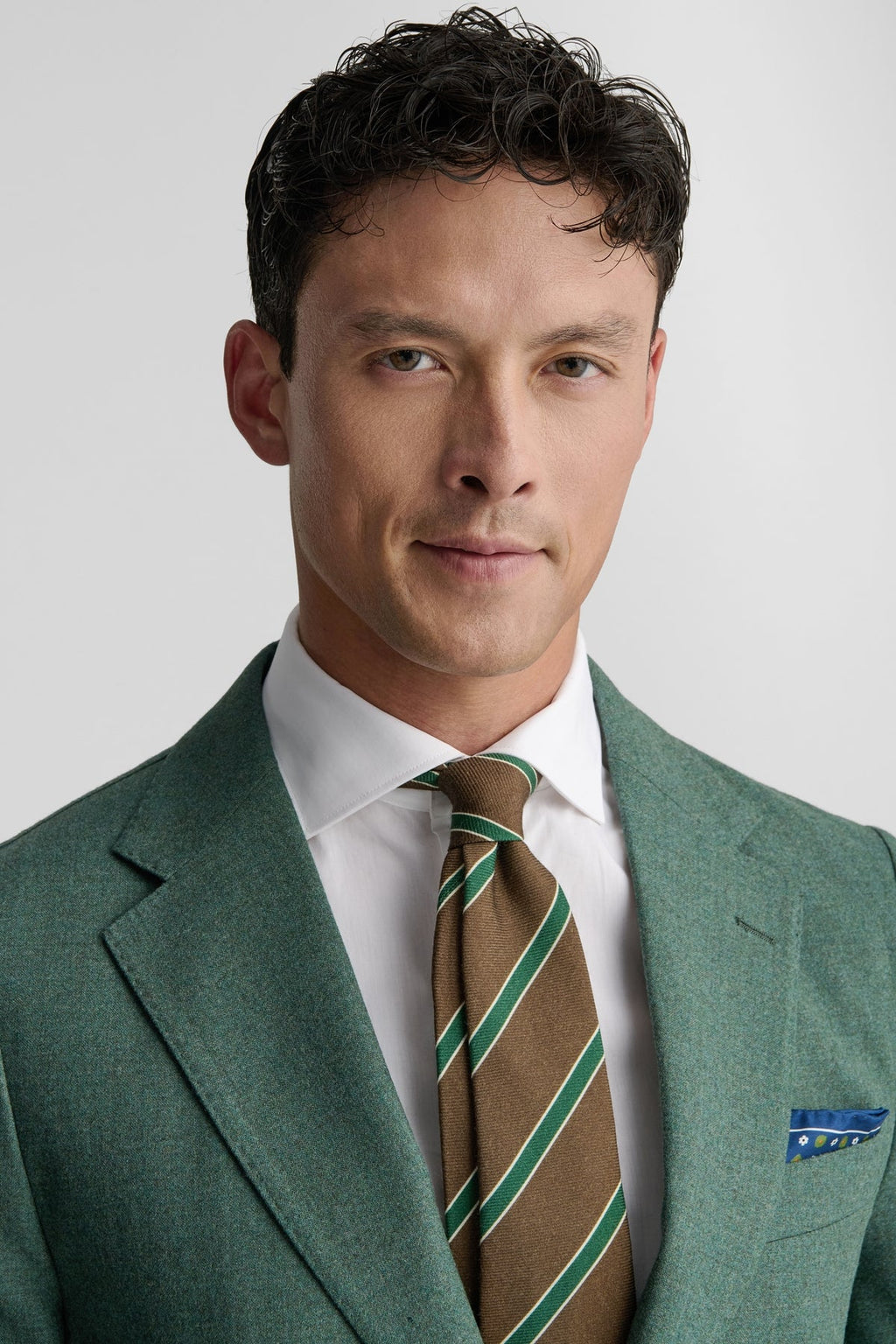 Giacca flanella uomo in 100% Lana-3