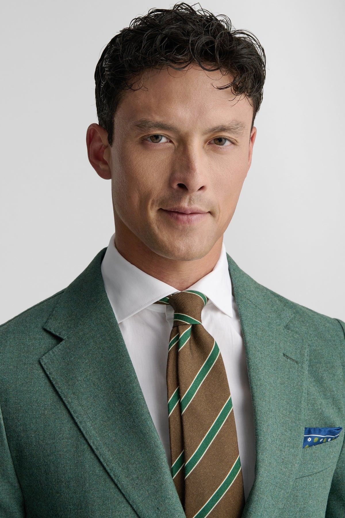 Giacca flanella uomo in 100% Lana-3