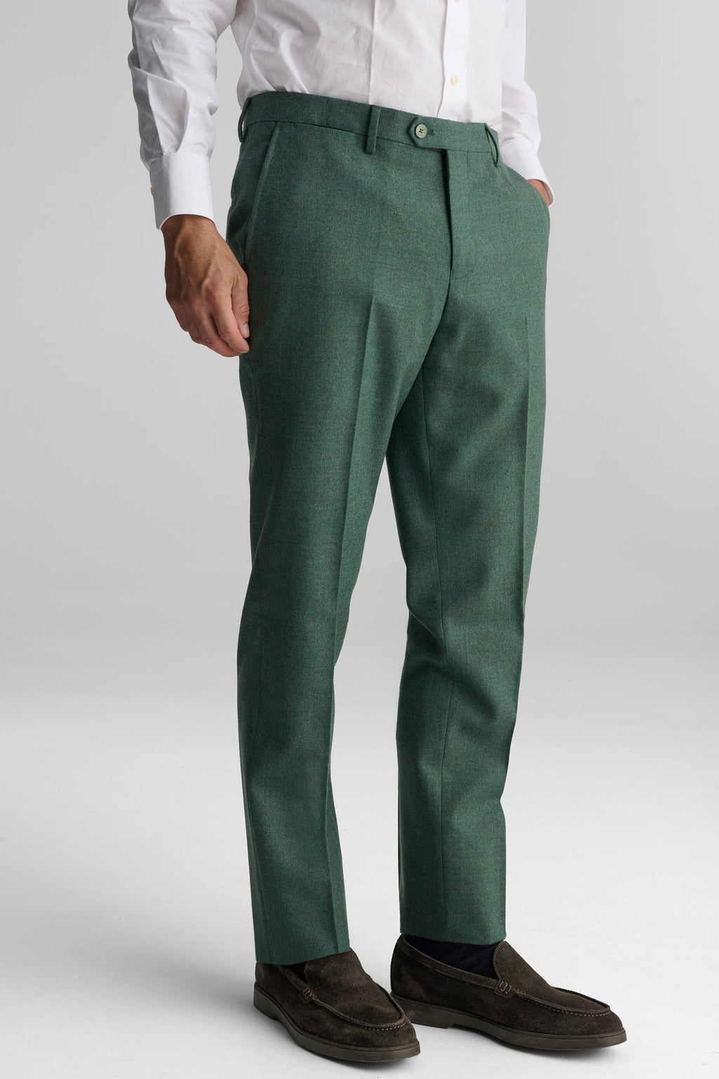 Pantaloni in flanella uomo eleganti-0