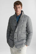 Giubbotto uomo casual elasticizzato-0