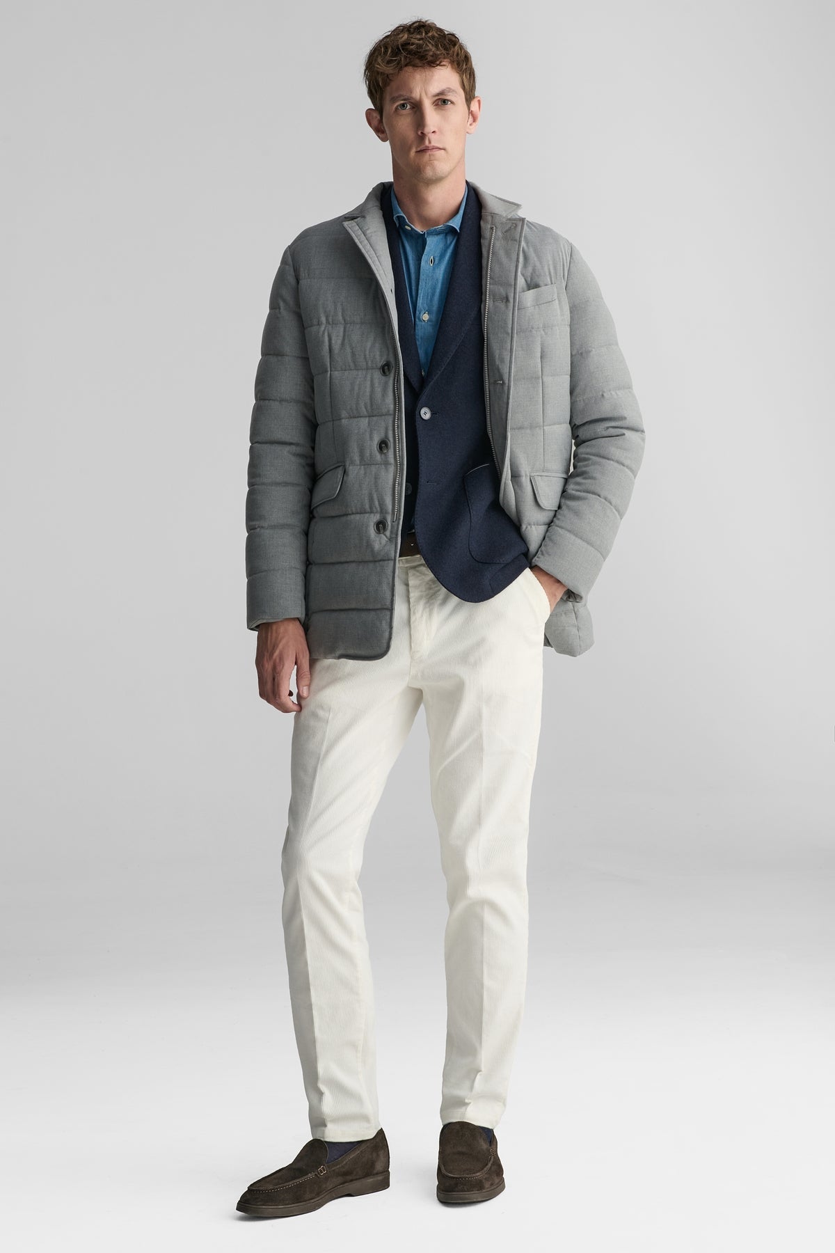 Giubbotto uomo casual elasticizzato-1