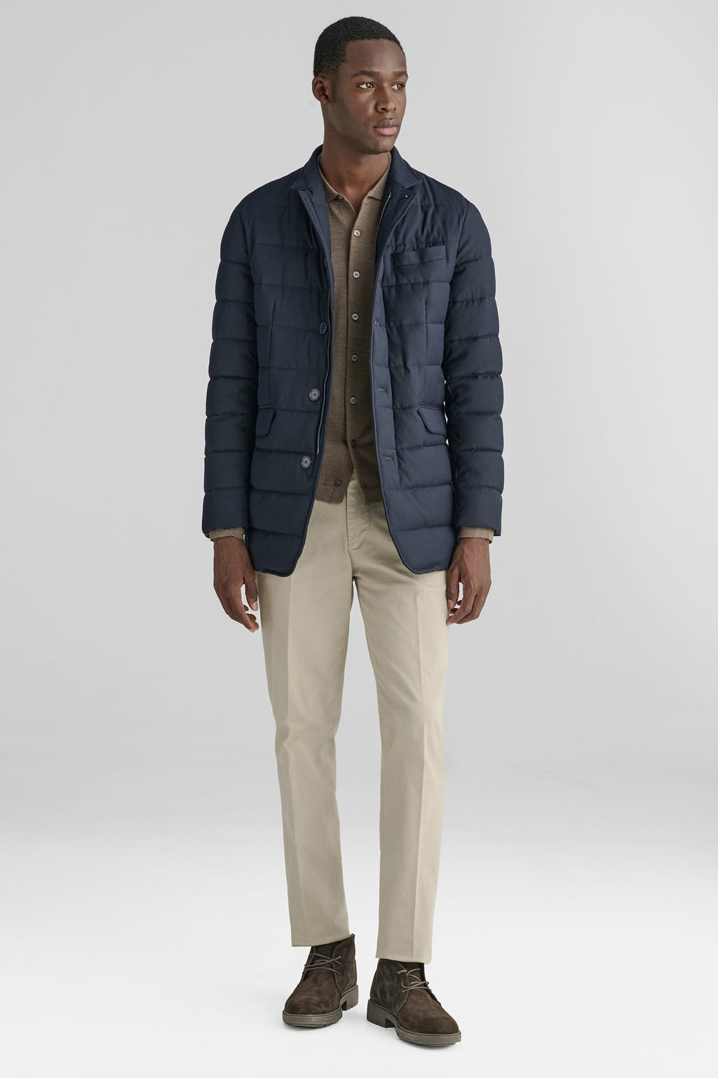 Giubbotto uomo casual elasticizzato-1