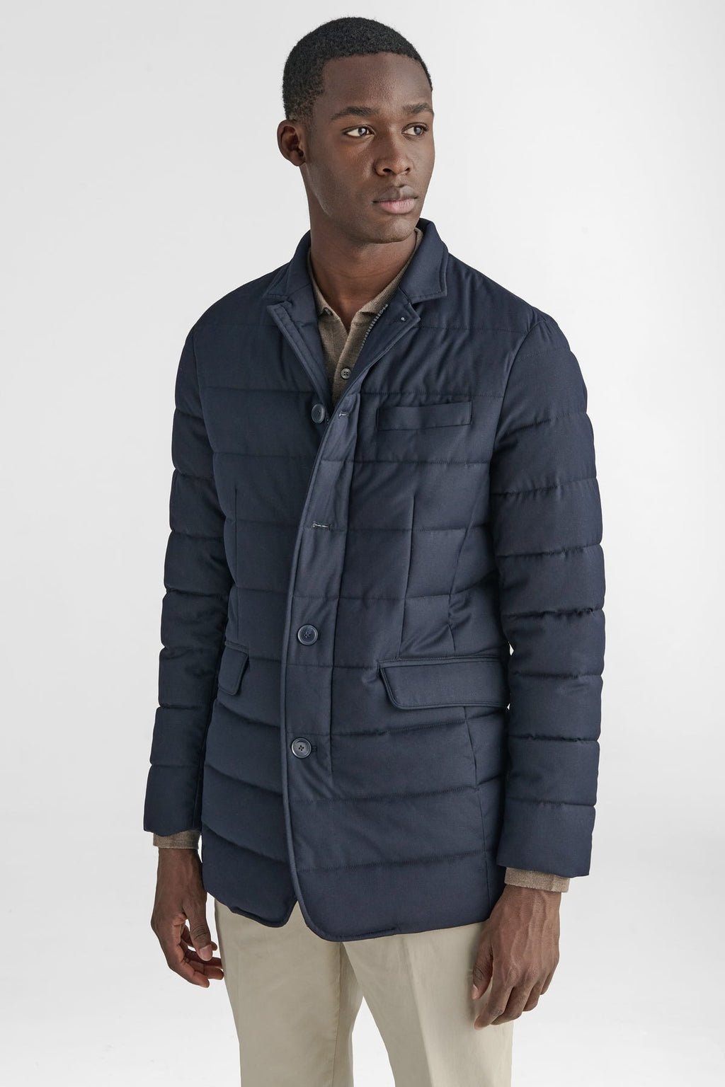 Giubbotto uomo casual elasticizzato-2