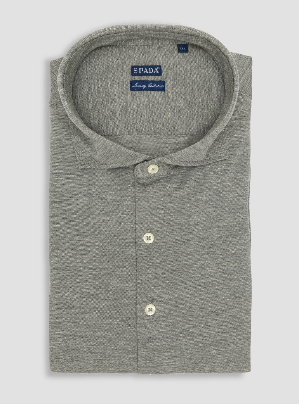 Polo stile camicia uomo a manica lunga-1