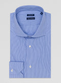Camicia uomo a righe sottili-0