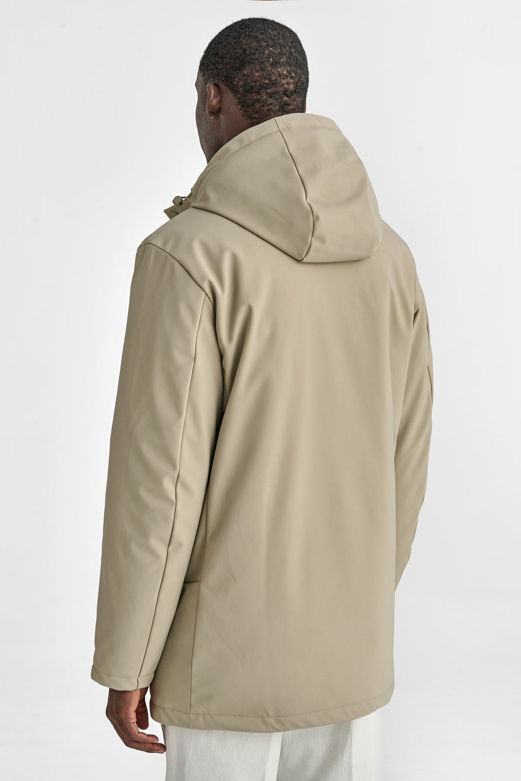 Giubbino uomo antivento in Nylon Stretch-3