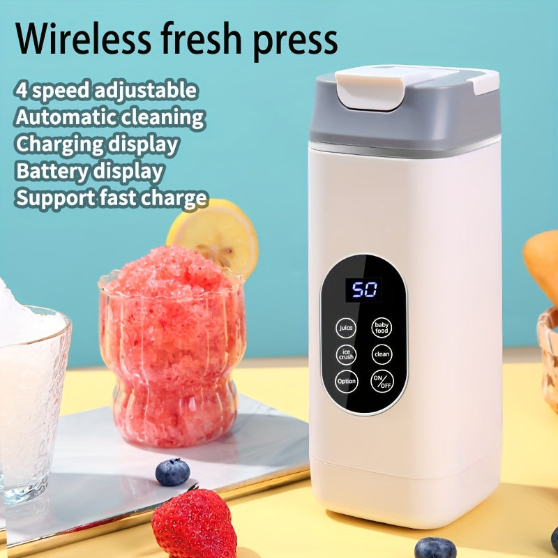 Wireless Portable Blender with USB Rechargeable-1