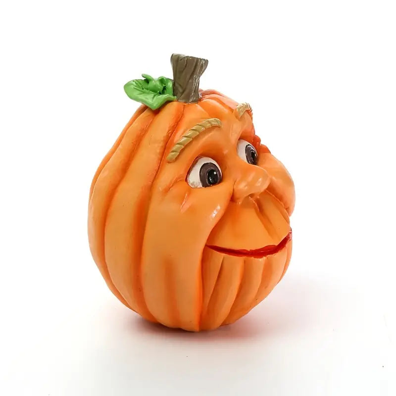 Ghoulishly Glamorous Pumpkin Resin Art-0