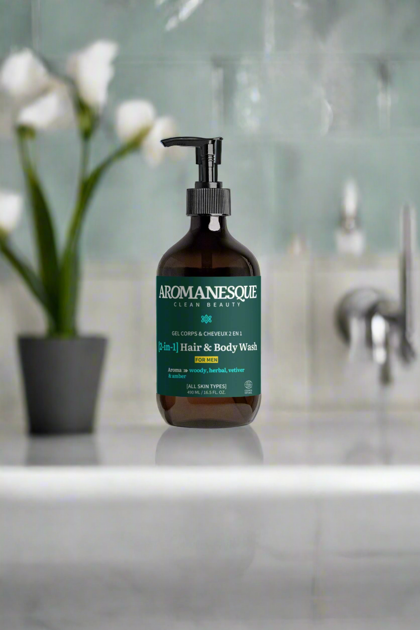 Premium [2-in-1] Hair & Body Wash For Men