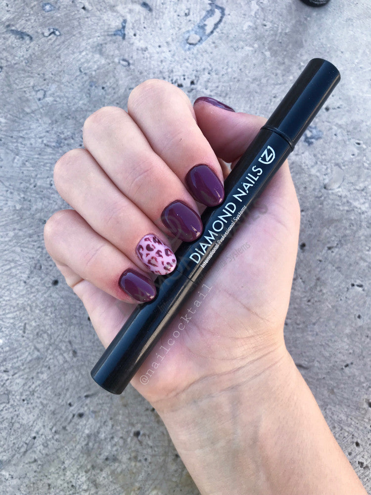 One Step Gel Pen - OS05 - Dark Purple-2