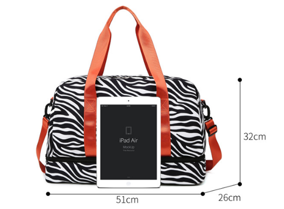 Yoga bag, short trip travel bag, handbag, maternity luggage bag, business travel storage bag, sports training and fitness bag-1