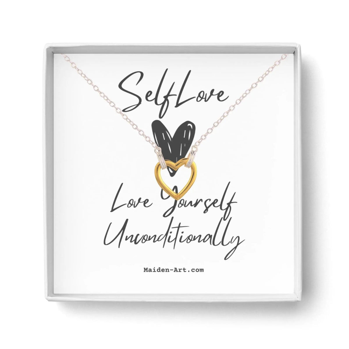 18K Gold Plated Heart Pendant Necklace - Mio NEGOZIO 🌹💐NichestarNichestar