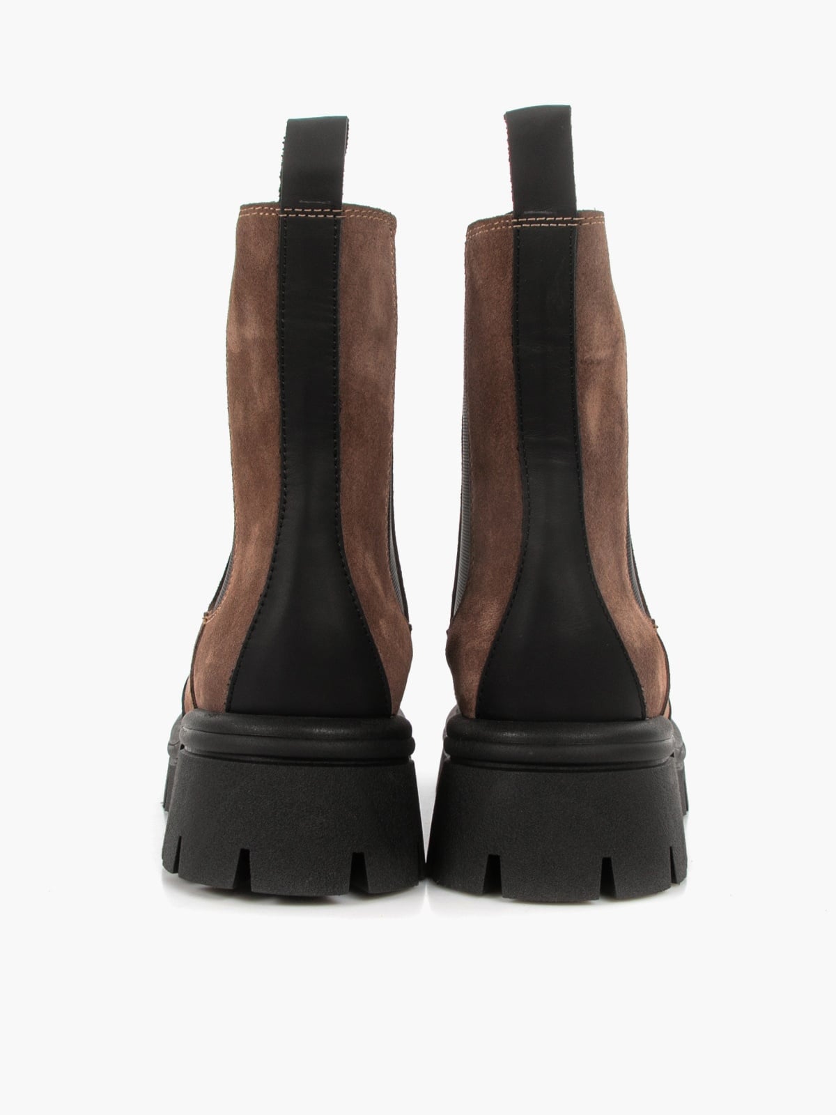 Women's leather ankle boots-4