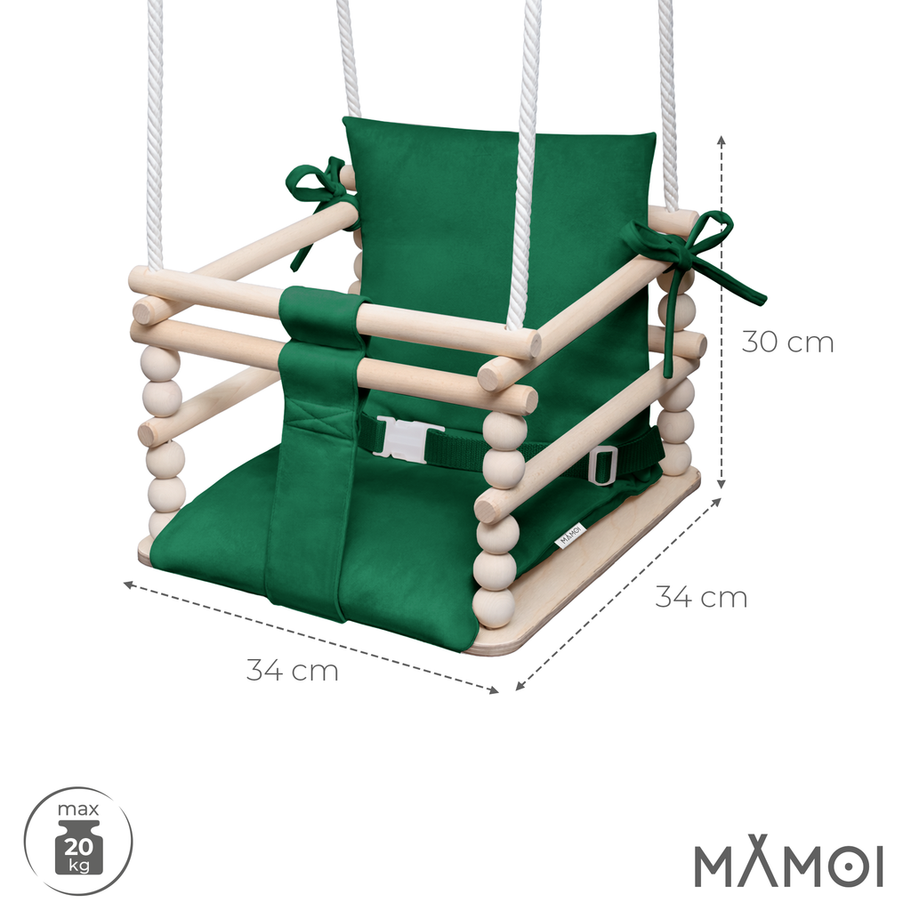 MAMOI® Altalena per bambini 3in1-2