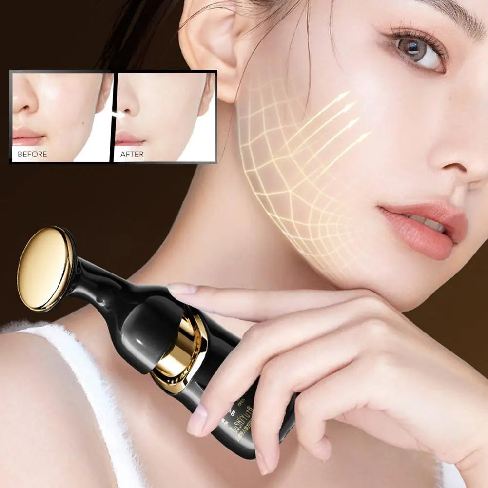 3-In-1 Face Vibration Device V-Line Lifting & Anti-Aging Black-4
