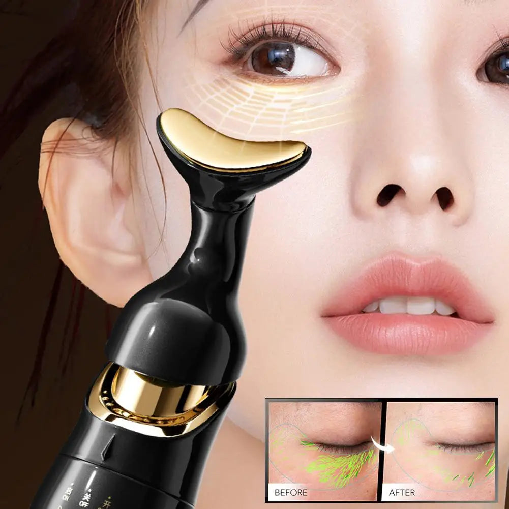 3-In-1 Face Vibration Device V-Line Lifting & Anti-Aging Black-3