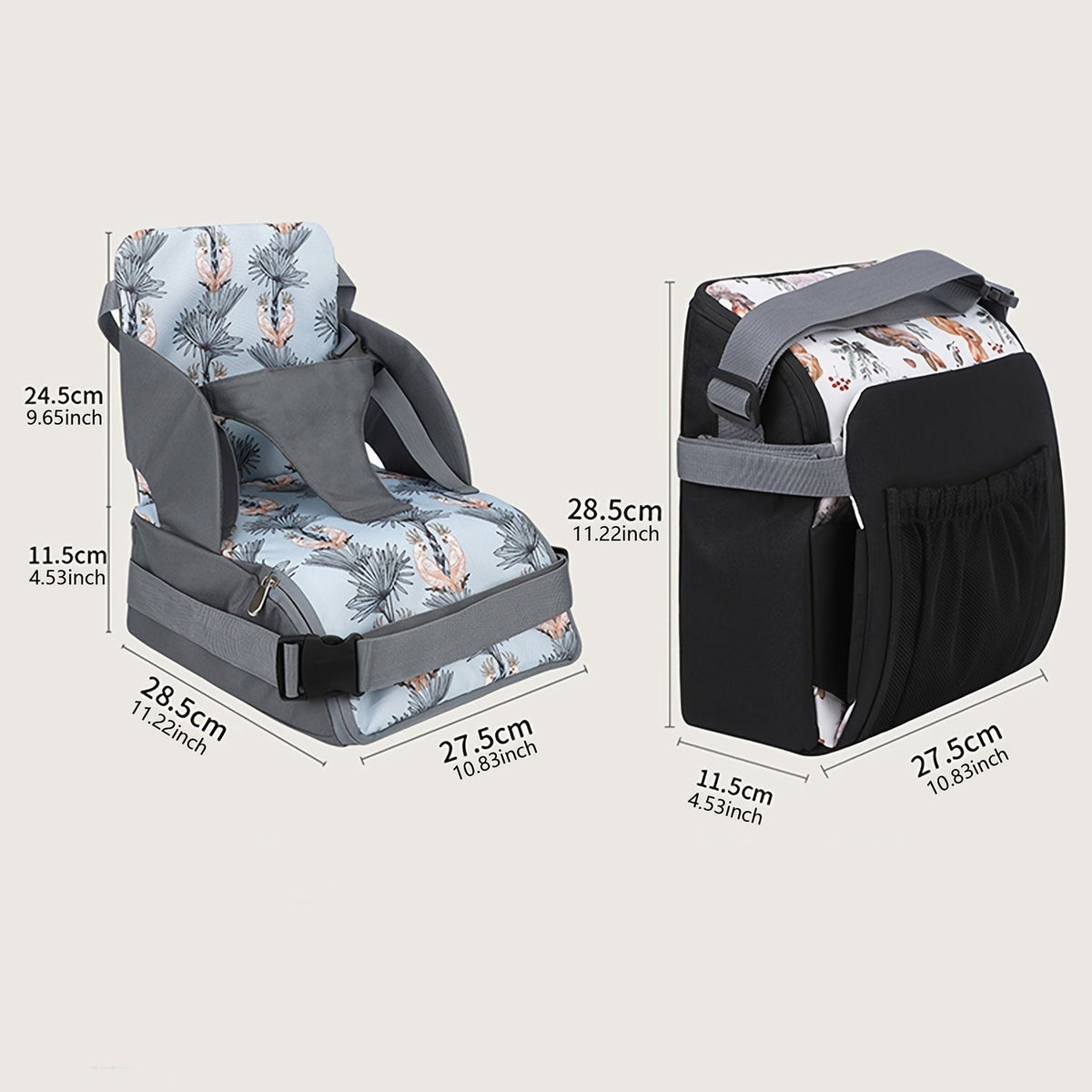 Portable Kids Dining Booster Cushion-2