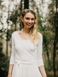 INFINITY MAXI DRESS BRIDE 3/4 SLEEVE
