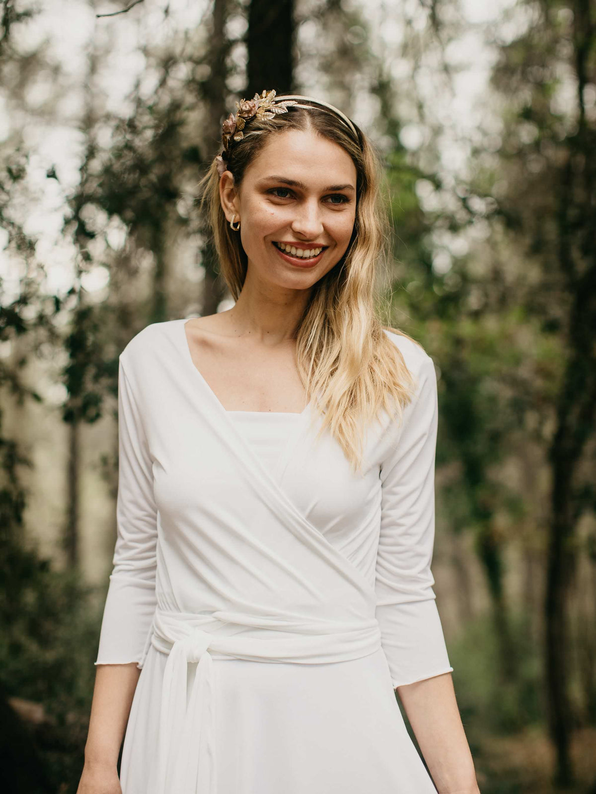 INFINITY MAXI DRESS BRIDE 3/4 SLEEVE