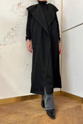 Long recycled wool vest-0