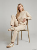 Women's casual pants, "Heavy Cotton"-0