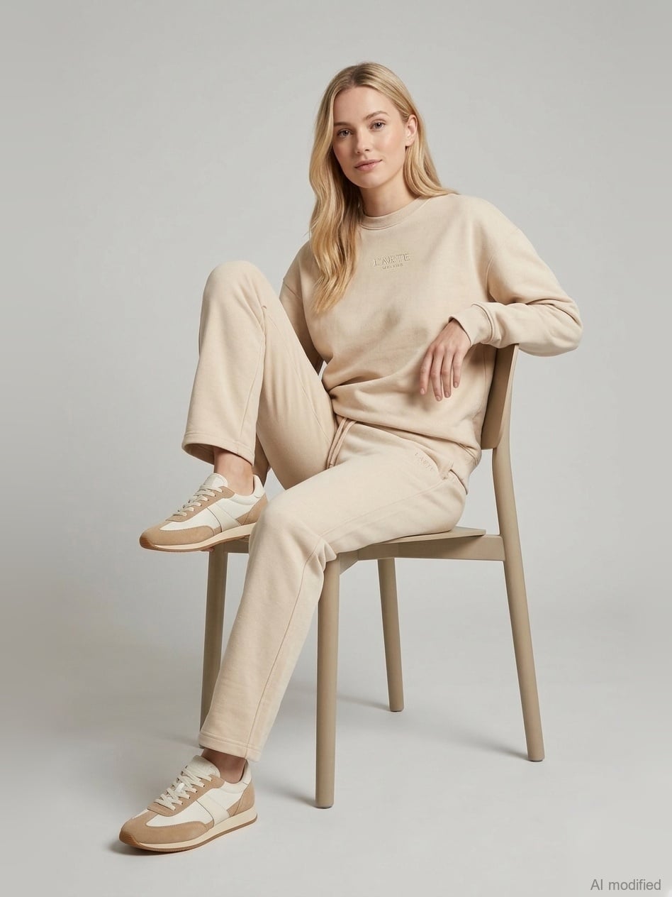 Women's casual pants, "Heavy Cotton"-0