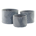 Basket set DKD Home Decor 149582-0