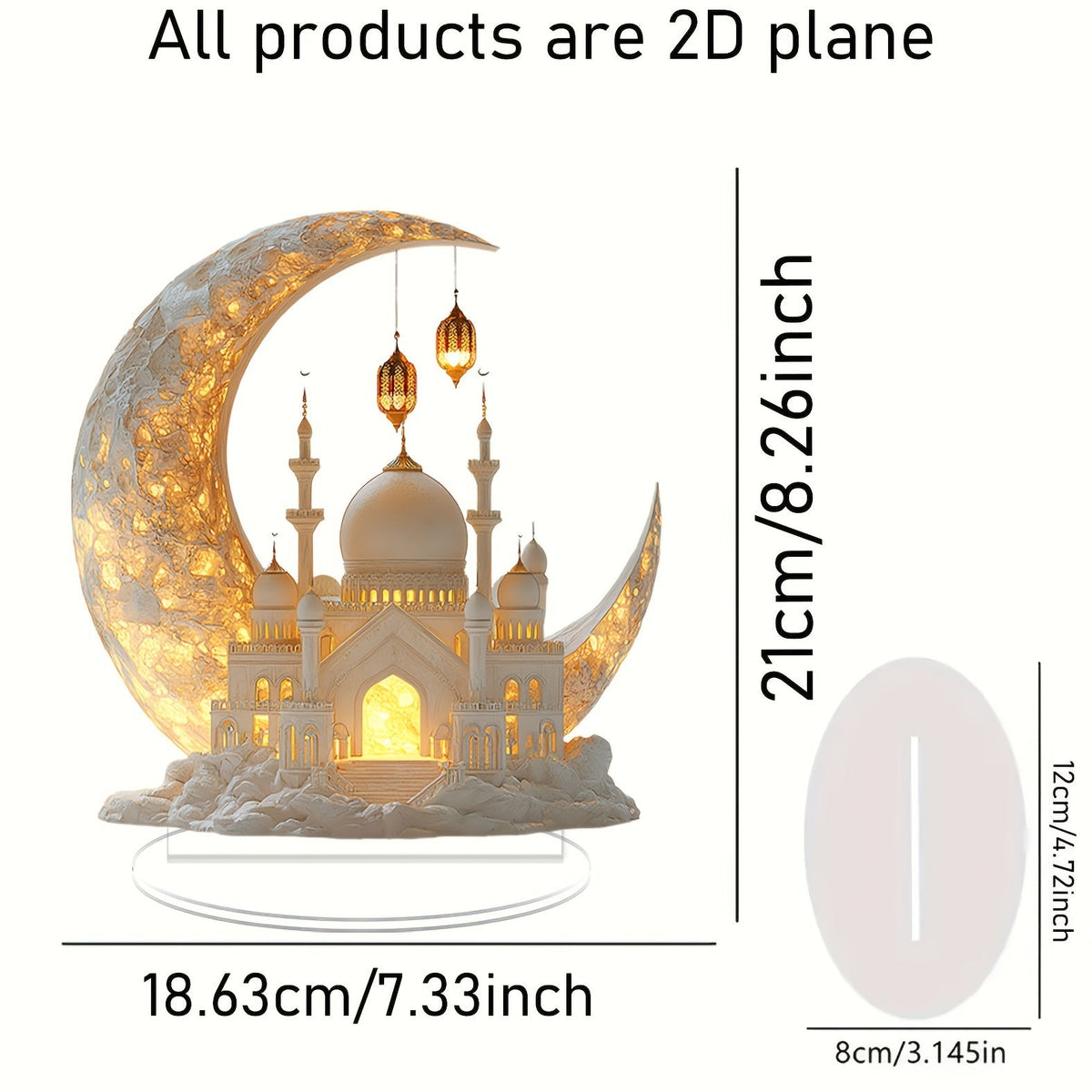 Traditional Ramadan Mosque Table Decoration Home Decor-2