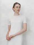 Extra Fine Merino & Silk T-Shirt-0