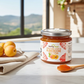 Vasetto di marmellata di albicocche