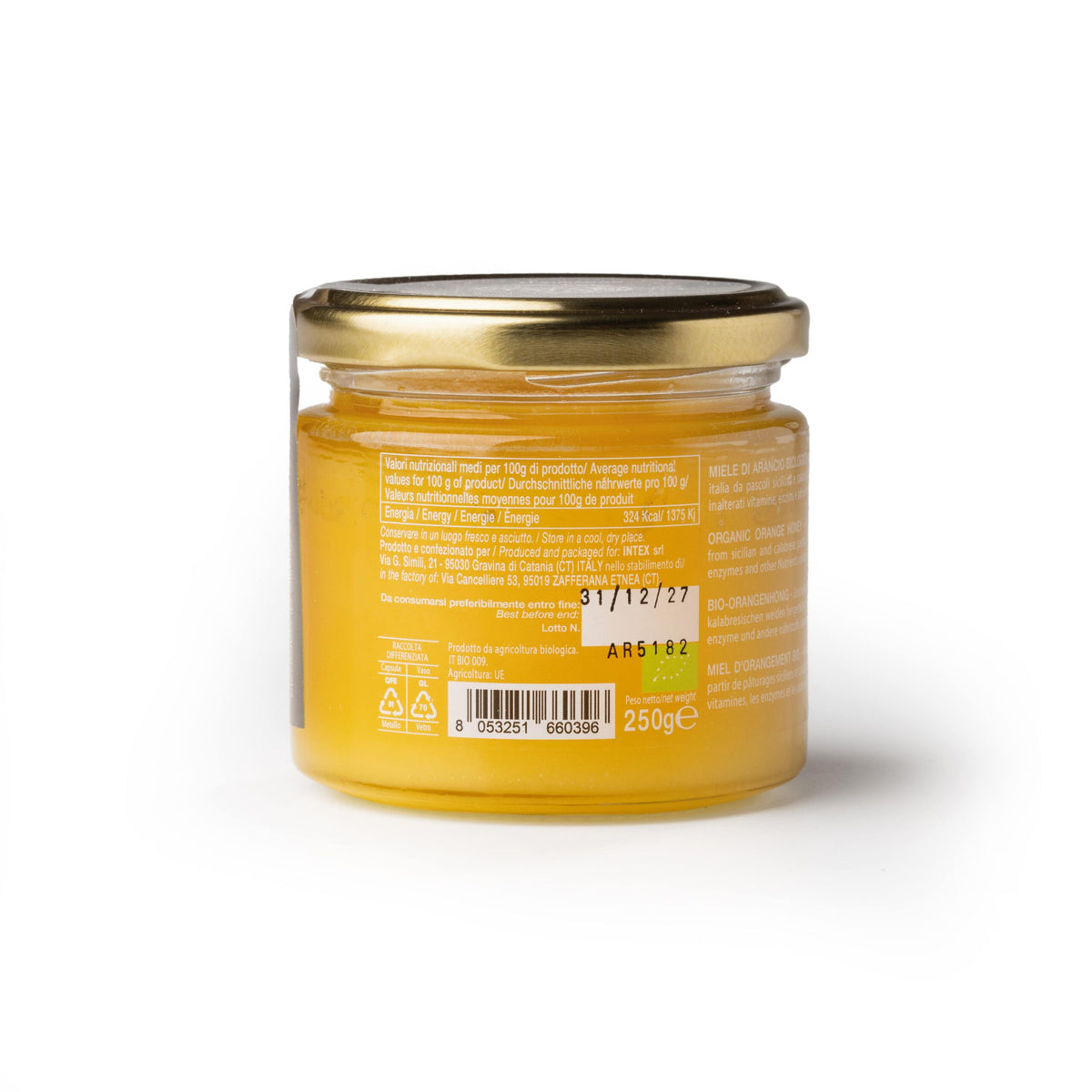 Miele di Arancio Biologico