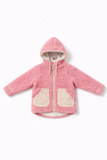Baby/Kid Virgin Wool Jacket - Pink-0