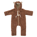 Baby/Kid Virgin Wool Overall - Brown-0
