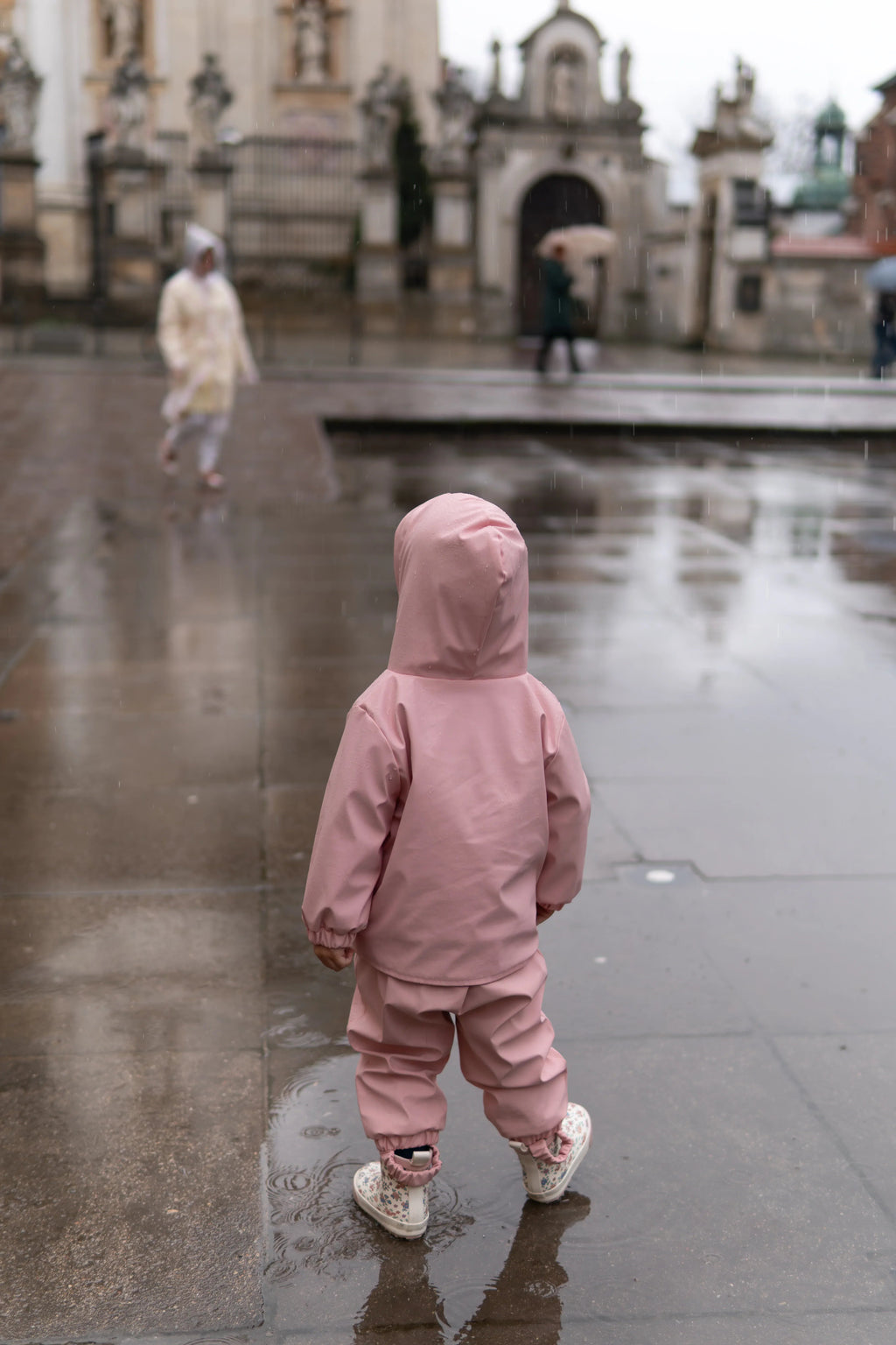 Waterproof Baby/Kid Clothing Set - Rosa-3