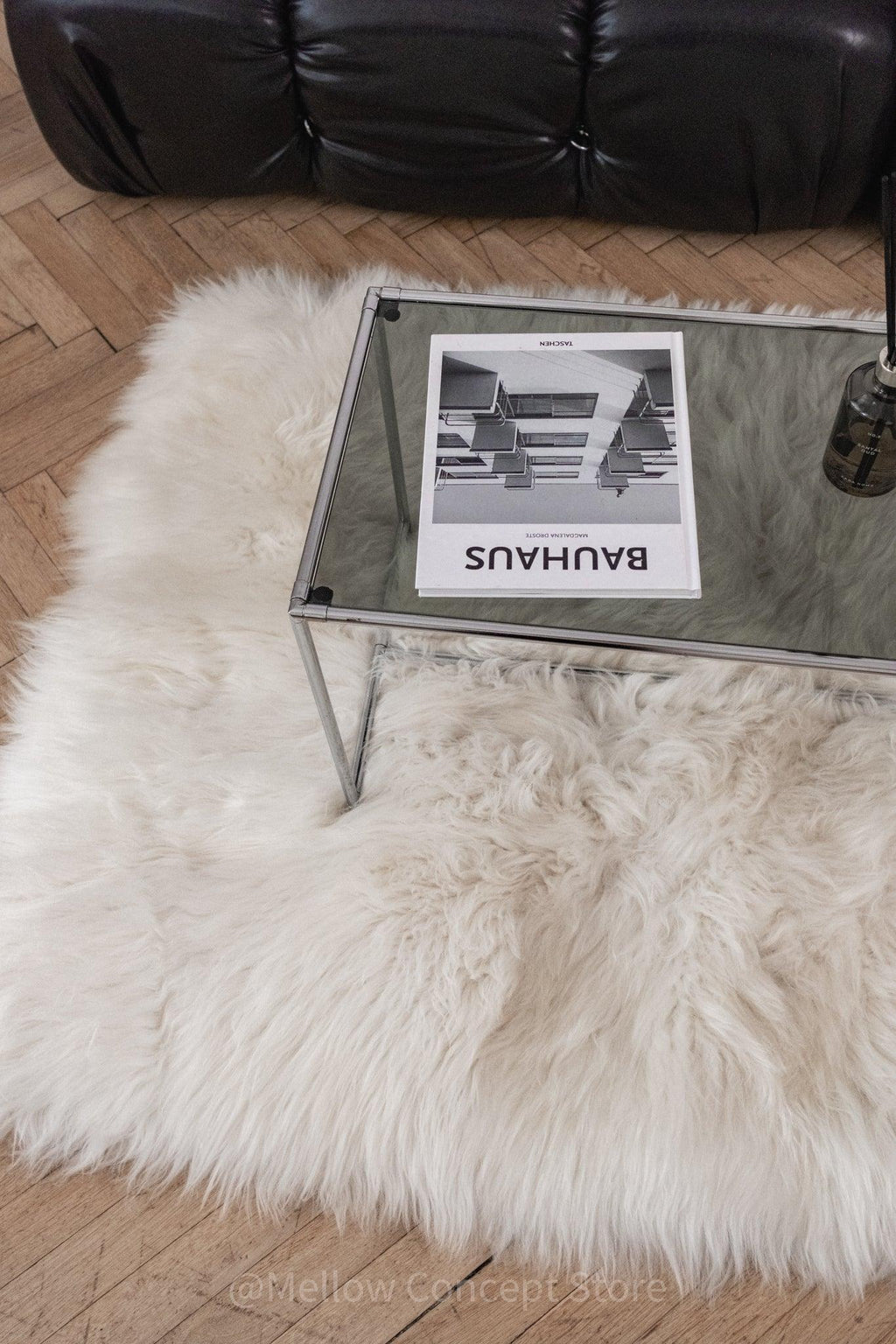 Natural Sheepskin Ivory Carpet - Rectangle-2