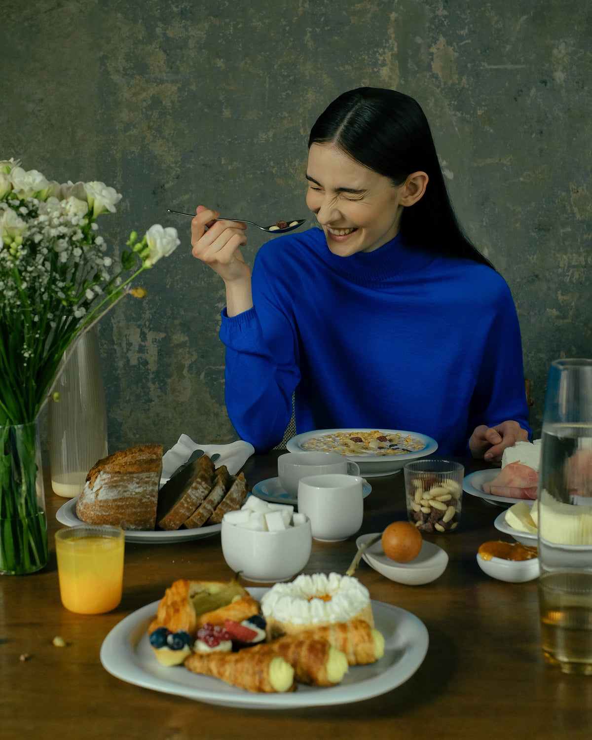 Extra Fine Merino Turtleneck Dress-1