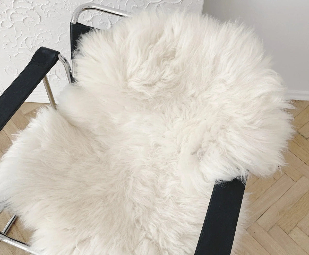 Natural Sheepskin Rug - Ivory-1