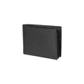 K10304AB | Portafogli Uomo in Vera Pelle pieno fiore, grana dollaro. Colore Nero. Tasca p/monete. Dimensioni da chiuso: cm 12,5 x 9,3 x 1. Confezione: Gift Box rigido fondo/coperchio-0
