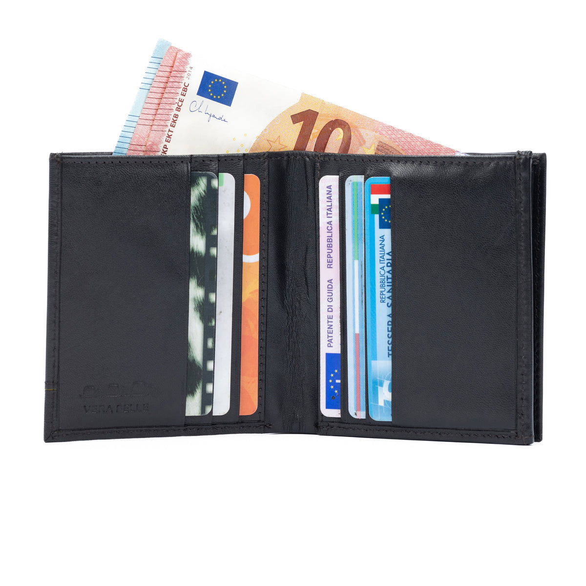 K11025BB | Men's Genuine Leather Wallet Col. Dark Brown-0