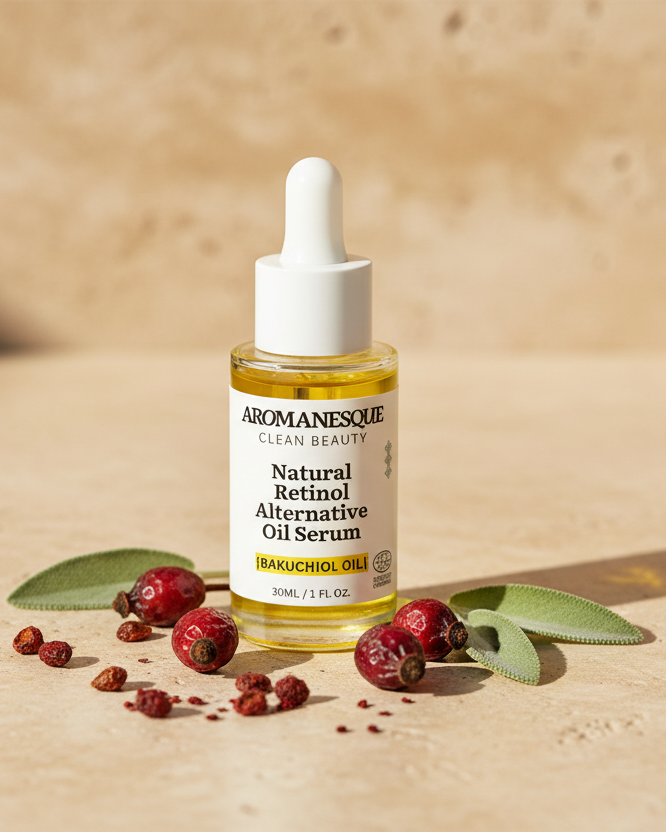 Aromanesque Natural Retinol-Alternative Oil Serum