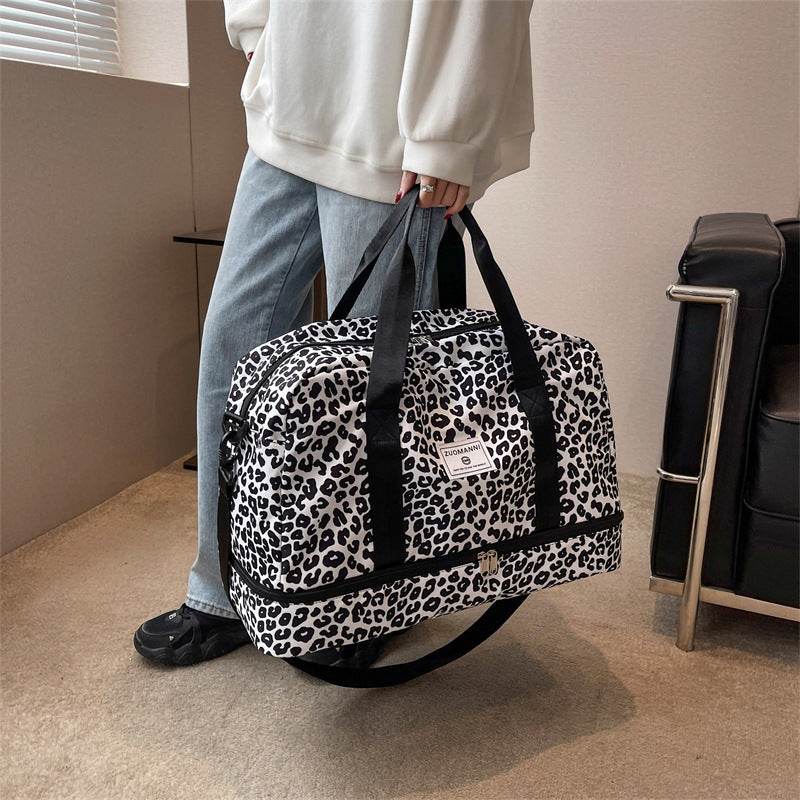 Yoga bag, short trip travel bag, handbag, maternity luggage bag, business travel storage bag, sports training and fitness bag-0