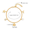 European and American Cross-border Fashion Personalized Ocean Necklace Summer Bracelet Women's Exquisite New Gift Jewelry High-end Bracelet-5